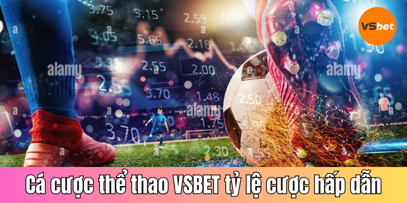 Cá cược thể thao VSBET nhiều trận đấu, tỷ lệ cược hấp dẫn